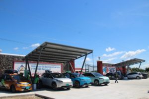 Estación de carga Enatrel Nicaragua