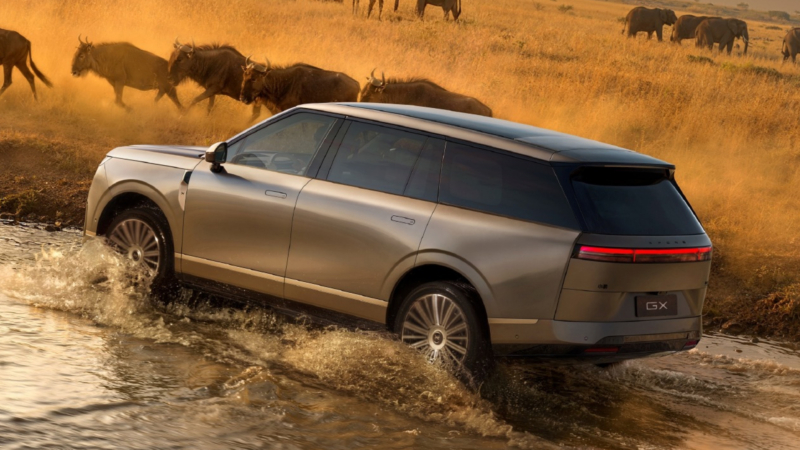 Xpeng redefine su tope de gama con el GX: Un SUV de lujo con al estilo Range Rover