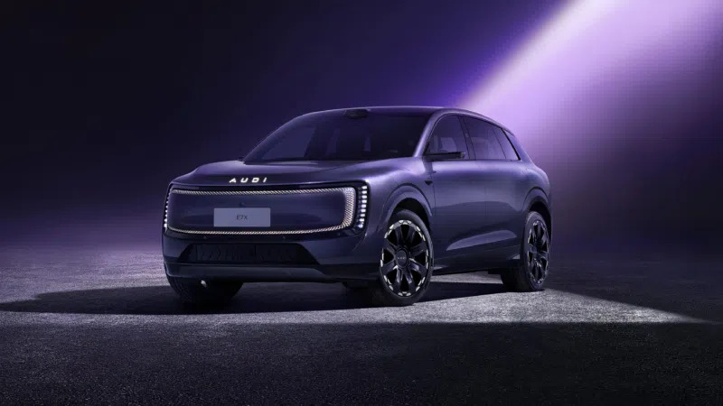 AUDI E7X: El SUV de lujo con tecnología SAIC