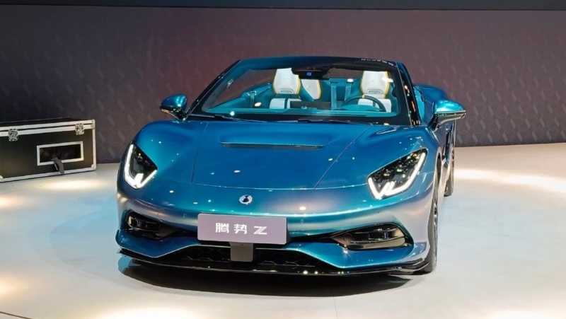 Denza Z | Convertible con 1000 caballos de fuerza que acelera de 0 a 100 en menos de 2 segundos